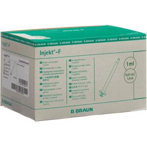 B. Braun Injekt F Spritze - 1ml, Steril, Ohne Nadel B. Braun Injekt F Spritze - 1ml, Steril, Ohne Nadel