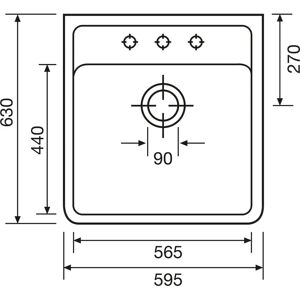 Villeroy & Boch Villeroy&boch - Villeroy et boch CeramicPlus Weiß Küchenspüle - Küchenspüle Villeroy & Boch Villeroy&boch - Villeroy et boch CeramicPlus Weiß Küchenspüle - Küchenspüle