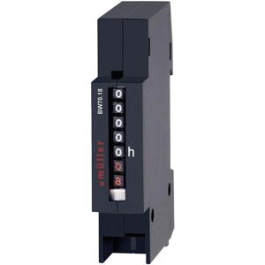 Müller BG 70.18 Operating Hours Counter - DIN Rail Mount 12-48V DC Müller BG 70.18 Operating Hours Counter - DIN Rail Mount 12-48V DC
