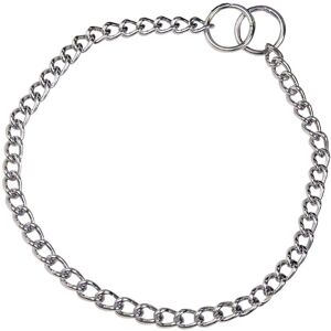 Hondenshalsband Hs Sprenger Zilveren - Gedraaide Links 60cm Hondenshalsband Hs Sprenger Zilveren - Gedraaide Links 60cm