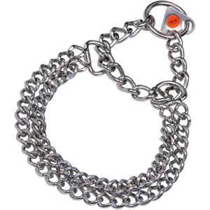 HS Sprenger Zilveren 2 mm Double Links Hondenhalsband - Hondenhalsband HS Sprenger Zilveren 2 mm Double Links Hondenhalsband - Hondenhalsband