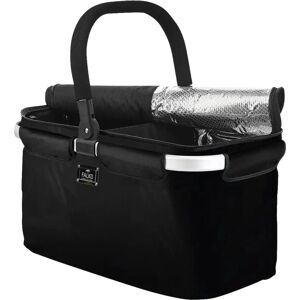 Genius Falko Duo Einkaufskorb - Wiederverwendbar, 25L, Schwarz Genius Falko Duo Einkaufskorb - Wiederverwendbar, 25L, Schwarz