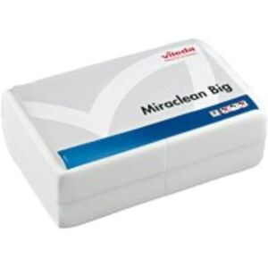 Éponge de nettoyage Miraclean Vileda - 12x7,5x3,8cm - Blanc - Éponge de nettoyage - Publicité Éponge de nettoyage Miraclean Vileda - 12x7,5x3,8cm - Blanc - Éponge de nettoyage - Publicité