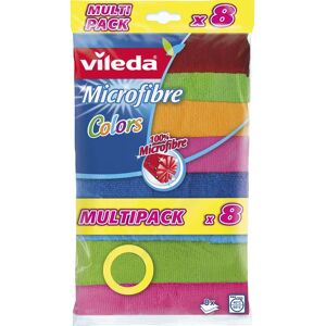 Panni in microfibra multicolore Vileda 148394 - Panni per la pulizia Panni in microfibra multicolore Vileda 148394 - Panni per la pulizia
