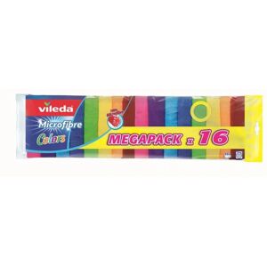 Vileda Microfiber Cleaning Cloth - 16 pcs Multi-color Vileda Microfiber Cleaning Cloth - 16 pcs Multi-color