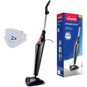 Vileda Steam Plus 3.0 - Schwarz - Zylinder-Dampfreiniger Vileda Steam Plus 3.0 - Schwarz - Zylinder-Dampfreiniger
