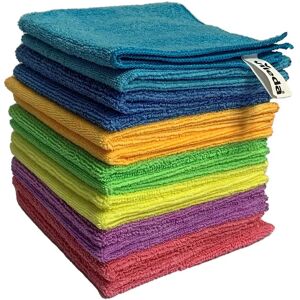 Vileda Microfiber Towels 14-Pack - Absorbent, Reusable Cleaning Cloths Vileda Microfiber Towels 14-Pack - Absorbent, Reusable Cleaning Cloths