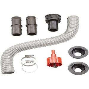 Garantia Set di connessione Flex-Comfort 1 1/4 - Grigio - Set di collegamento per cisterne d'acqua piovana Garantia Set di connessione Flex-Comfort 1 1/4 - Grigio - Set di collegamento per cisterne d'acqua piovana