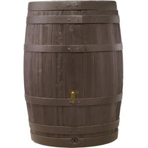 GRAF Wasserfass - 420L Regenfass mit Hahn - Holzoptik GRAF Wasserfass - 420L Regenfass mit Hahn - Holzoptik