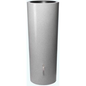 Tank de récupération d'eau de pluie 2 en 1 Stone Silver 350L - Graf - Publicité Tank de récupération d'eau de pluie 2 en 1 Stone Silver 350L - Graf - Publicité