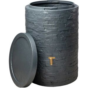 Garantia Arondo 250L Regentonne - Wasser sparen, UV-stabil, Recyclingkunststoff Garantia Arondo 250L Regentonne - Wasser sparen, UV-stabil, Recyclingkunststoff