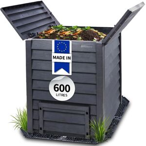 Garantia Thermo-Wood Composter - Bac à compostage de jardin - Publicité Garantia Thermo-Wood Composter - Bac à compostage de jardin - Publicité