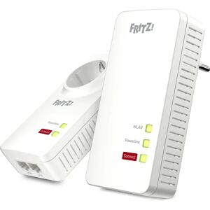 AVM Fritz! Powerline 1260E - Dobbeltbånd Wi-Fi - Gigabit Ethernet - Powerline sæt AVM Fritz! Powerline 1260E - Dobbeltbånd Wi-Fi - Gigabit Ethernet - Powerline sæt