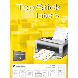 Étiquettes universelles TopStick 35,6x16,9mm - Étiquette - Publicité Étiquettes universelles TopStick 35,6x16,9mm - Étiquette - Publicité