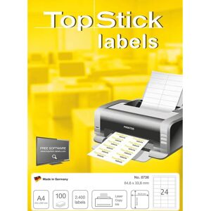 HERMA TopStick 8736 - Címkék - 2400 db HERMA TopStick 8736 - Címkék - 2400 db