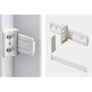 Cerniera frigorifero Hettich - Bianco - per armadi Cerniera frigorifero Hettich - Bianco - per armadi