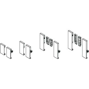 Connecteur frontal en aluminium Hettich - Hauteur 94mm Connecteur frontal en aluminium Hettich - Hauteur 94mm