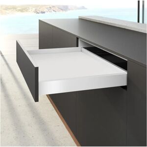 Hettich AvanTech YOU Marco de Cajón - 550mm, 77mm - Acero, Blanco Hettich AvanTech YOU Marco de Cajón - 550mm, 77mm - Acero, Blanco