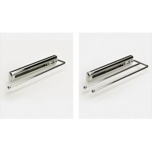 Hettich 70690 Toallero de acero cromado de pared Hettich 70690 Toallero de acero cromado de pared