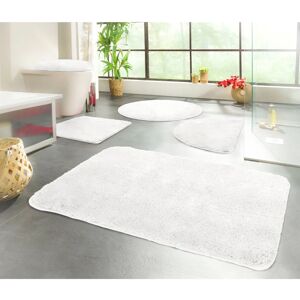 KINZLER Chaozhou Weiße Microfaser Badematte - Badteppich KINZLER Chaozhou Weiße Microfaser Badematte - Badteppich