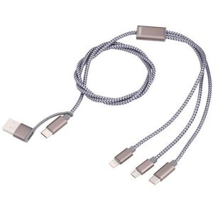 TROIKA - CBL30/GY - 1 m - Gris - USB Cable TROIKA - CBL30/GY - 1 m - Gris - USB Cable