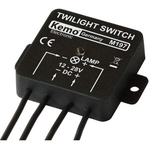 Kemo M197 Lichtschalter - Dämmerung, 12-28V DC Kemo M197 Lichtschalter - Dämmerung, 12-28V DC