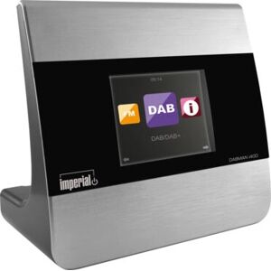 Imperial DABMAN i400 Silver - Kompakt hybridradio med multiroom-streaming Imperial DABMAN i400 Silver - Kompakt hybridradio med multiroom-streaming
