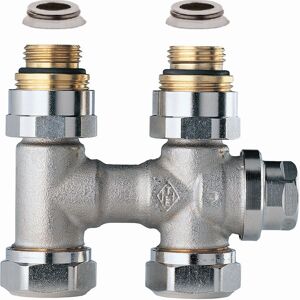 Heimeier Vekolux Radiator tilslutning - Nikkelbelagt, Justerbar, Universel Heimeier Vekolux Radiator tilslutning - Nikkelbelagt, Justerbar, Universel