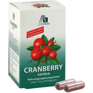 Avitale Cranberry 36mg Proanthocyane - Nahrungsergänzung Avitale Cranberry 36mg Proanthocyane - Nahrungsergänzung