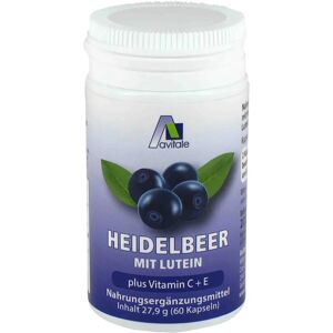 Avitale GmbH MIRTILLO NERO KAPSZULÁK - Lutein, C-vitamin, E-vitamin - Táplálékkiegészítő Avitale GmbH MIRTILLO NERO KAPSZULÁK - Lutein, C-vitamin, E-vitamin - Táplálékkiegészítő