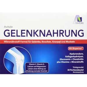 Avitale Gelenknahrung + Hyaluronsäure Trinkgranulat - Gelenksupport Avitale Gelenknahrung + Hyaluronsäure Trinkgranulat - Gelenksupport