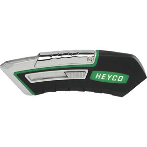 Cutter de sécurité Heyco 18 mm - Retrait automatique de la lame - Publicité Cutter de sécurité Heyco 18 mm - Retrait automatique de la lame - Publicité
