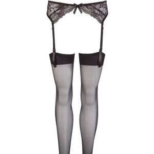 COTTELLI COLLECTION Rypytetty pitsihihna - Musta M/L COTTELLI COLLECTION Rypytetty pitsihihna - Musta M/L