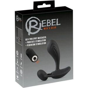 Rebel Vibrador Anal – RC Two Spot Massager - 10 Modos de vibración Rebel Vibrador Anal – RC Two Spot Massager - 10 Modos de vibración