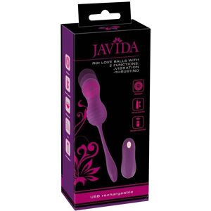 JAVIDA RC Love Balls - Palline vibranti, 60g, Lilla, Impermeabile JAVIDA RC Love Balls - Palline vibranti, 60g, Lilla, Impermeabile