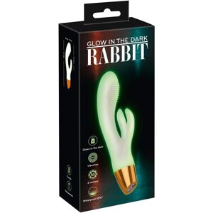 You2Toys Oppladbar Glow in the dark Kanin Vibrator - Kvinne You2Toys Oppladbar Glow in the dark Kanin Vibrator - Kvinne