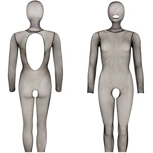 Mandy Mystery Schwarzer Catsuit S/L - Catsuit Mandy Mystery Schwarzer Catsuit S/L - Catsuit