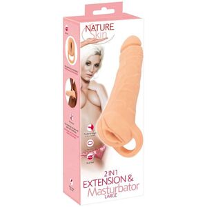 Nature Skin Stor Penisförlängare och Mjölkningsapparat - Förlängning och Mjölkningsapparat Nature Skin Stor Penisförlängare och Mjölkningsapparat - Förlängning och Mjölkningsapparat