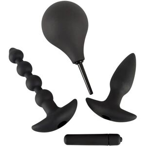 Black Velvets Kit Anale - Per Principianti e Professionisti - 4 Pezzi Black Velvets Kit Anale - Per Principianti e Professionisti - 4 Pezzi