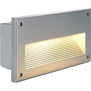 SLV Brick Downunder Vägglampa - Utomhus, E14, Silver-Grey - IP44 - Inbyggd SLV Brick Downunder Vägglampa - Utomhus, E14, Silver-Grey - IP44 - Inbyggd