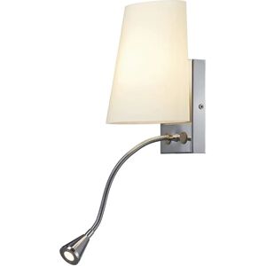 SLV COUPA FLEX Væglampe - LED, Chrome/Hvid, maks. 42W SLV COUPA FLEX Væglampe - LED, Chrome/Hvid, maks. 42W