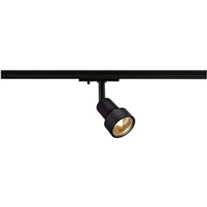 SLV PURI Projecteur LED pour Rail - 50W Max, GU10, Noir, Réglable - Éclairage sur Rail LED - Publicité SLV PURI Projecteur LED pour Rail - 50W Max, GU10, Noir, Réglable - Éclairage sur Rail LED - Publicité