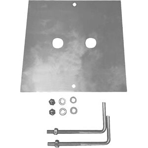 Kit d’Ancrage en Acier Inoxydable SLV pour Poteaux Carrés et en Acrylique - Accessoires Extérieurs - Publicité Kit d’Ancrage en Acier Inoxydable SLV pour Poteaux Carrés et en Acrylique - Accessoires Extérieurs - Publicité