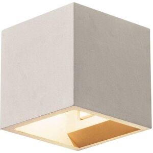 SLV Gray Solid Cube Indoor Wall Light - Interior Lighting SLV Gray Solid Cube Indoor Wall Light - Interior Lighting
