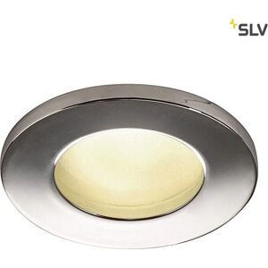SLV DOLIX OUT GU10 Rund krom væglampe og loftlampe SLV DOLIX OUT GU10 Rund krom væglampe og loftlampe