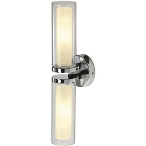 SLV WL 106 Væglampe - Dobbelt Glas - Chrome - E14 - 40W Max SLV WL 106 Væglampe - Dobbelt Glas - Chrome - E14 - 40W Max
