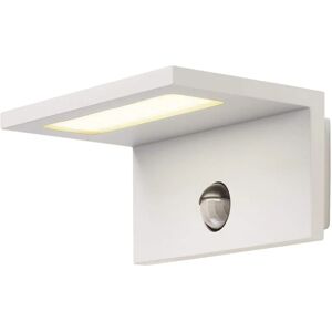 SLV Outdoor LED Sensor Wall Light - IP44, White, 3000K SLV Outdoor LED Sensor Wall Light - IP44, White, 3000K