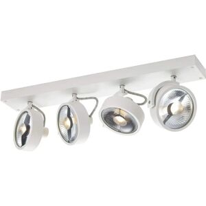 SLV KALU - Adjustable Quad Ceiling Light - 75W - White SLV KALU - Adjustable Quad Ceiling Light - 75W - White