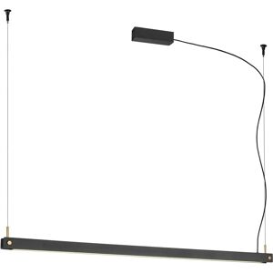 SLV Noya Suspension Intérieure Noire LED 32W 2700/3000K - Lampe Suspendue SLV Noya Suspension Intérieure Noire LED 32W 2700/3000K - Lampe Suspendue