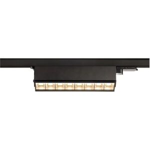 SLV Proyector de carril LED negro - Sistema de 3 fases - 26W, 3000K SLV Proyector de carril LED negro - Sistema de 3 fases - 26W, 3000K